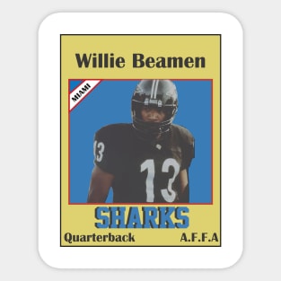 Steamin Willie Beamen Sticker